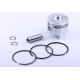 Поршневой комплект 86,0 mm STD (тупой конус форкамеры) на двигатель 186F