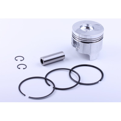 Поршневой комплект 86,50 mm (тупой конус форкамеры) на двигатель 186F