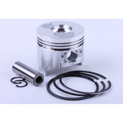 Поршневой комплект 86,50 mm (тупой конус форкамеры) на двигатель 186F