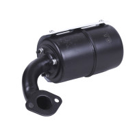Глушитель с коленом SH TTG - 180N